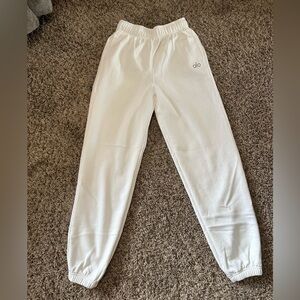 Alo Yoga Accolade Sweatpants NWOT - XS - Ivory